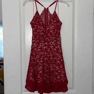 Red party dress by Honey and Rosie NWT
